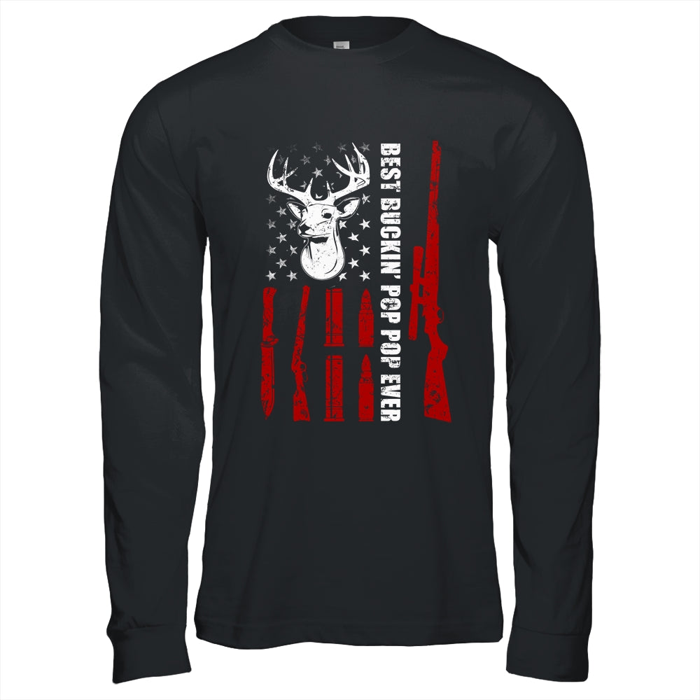 Best Buckin' Pop Pop Ever Deer Hunting Papa Fathers Day T-Shirt & Hoodie | Teecentury.com