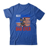 Best Bulldog Dad Ever American Flag Fathers Day T-Shirt & Hoodie | Teecentury.com