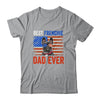 Best Bulldog Dad Ever American Flag Fathers Day T-Shirt & Hoodie | Teecentury.com