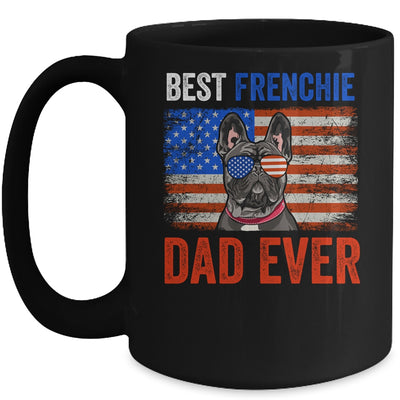 Best Bulldog Dad Ever American Flag Fathers Day Mug Coffee Mug | Teecentury.com