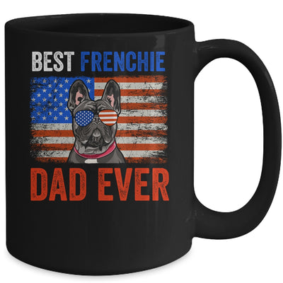 Best Bulldog Dad Ever American Flag Fathers Day Mug Coffee Mug | Teecentury.com