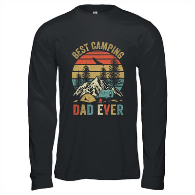 Best Camping Dad Ever Who Camp Funny Fathers Day T-Shirt & Hoodie | Teecentury.com