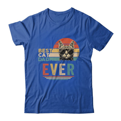 Best Cat Dad Ever Bump Fit Funny Cat Daddy Father Day T-Shirt & Hoodie | Teecentury.com