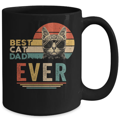 Best Cat Dad Ever Bump Fit Funny Cat Daddy Father Day Mug Coffee Mug | Teecentury.com