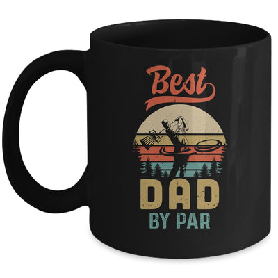 Best Dad By Par Funny Disc Golf For Men Father's Day Mug Coffee Mug | Teecentury.com