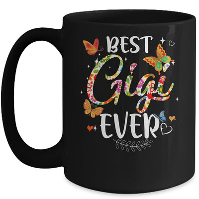 Best Gigi Ever Colored Patterns Mother's Day Aunt Birthday Mug Coffee Mug | Teecentury.com