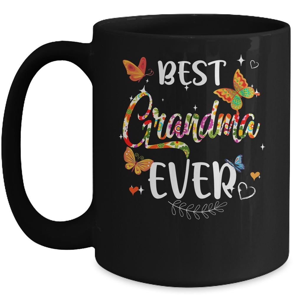 Best Grandma Ever Colored Patterns Mother's Day Aunt Birthday Mug Coffee Mug | Teecentury.com