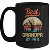 Best Grandpa By Par Funny Disc Golf For Men Father's Day Mug Coffee Mug | Teecentury.com