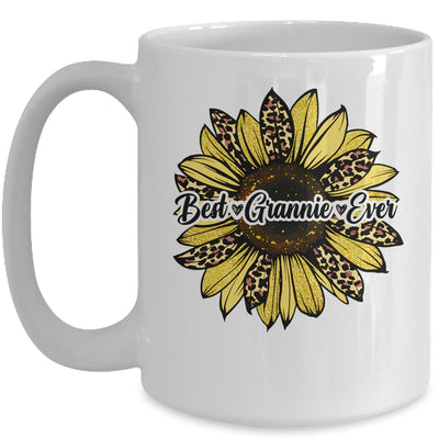Best Grannie Ever Sunflower Grannie Mothers Day Mug | teecentury