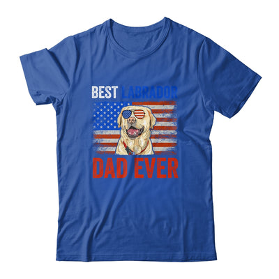 Best Labrador Dad Ever American Flag Fathers Day T-Shirt & Hoodie | Teecentury.com