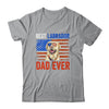 Best Labrador Dad Ever American Flag Fathers Day T-Shirt & Hoodie | Teecentury.com