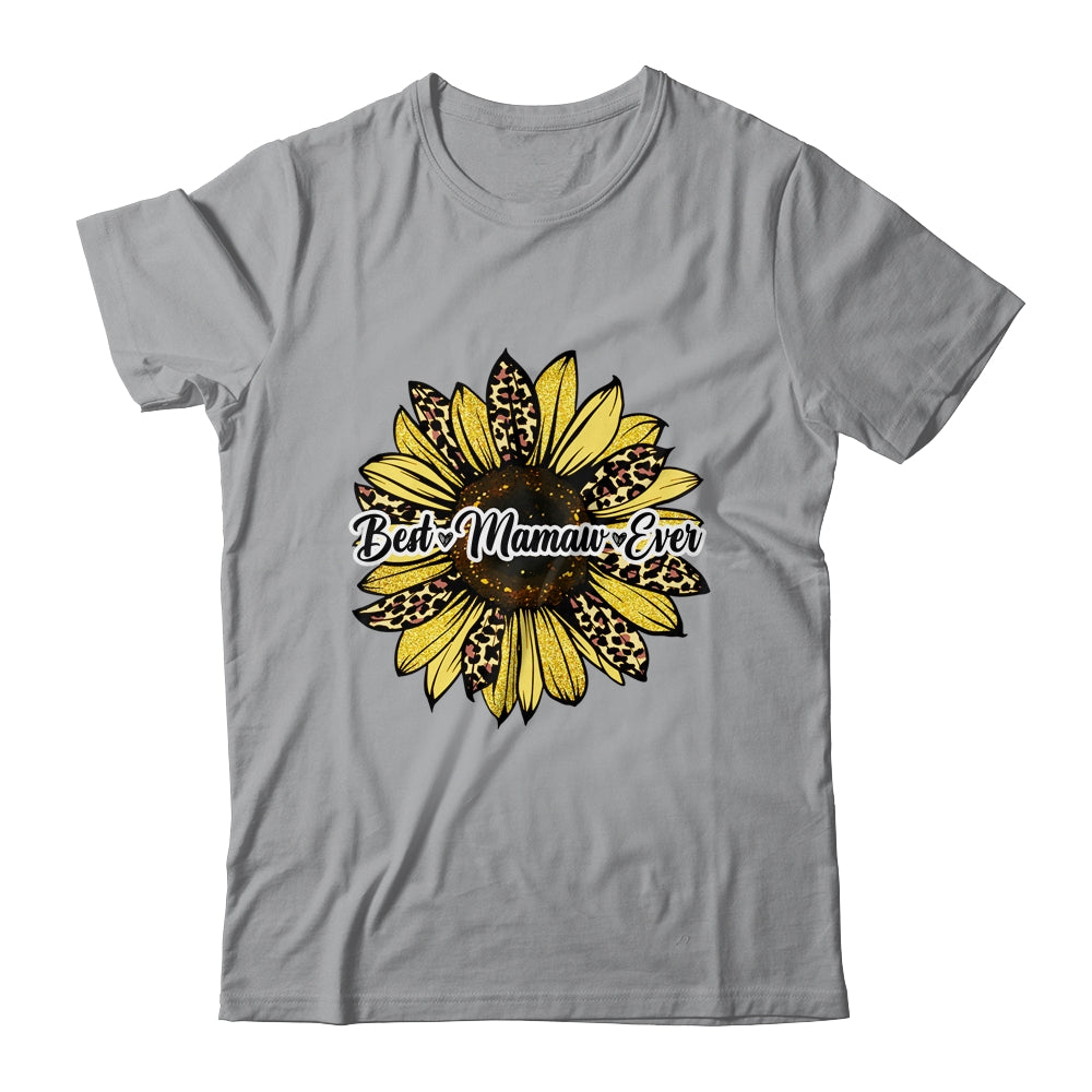 Best Mamaw Ever Sunflower Mamaw Mothers Day Shirt & Tank Top | teecentury