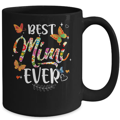 Best Mimi Ever Colored Patterns Mother's Day Aunt Birthday Mug Coffee Mug | Teecentury.com