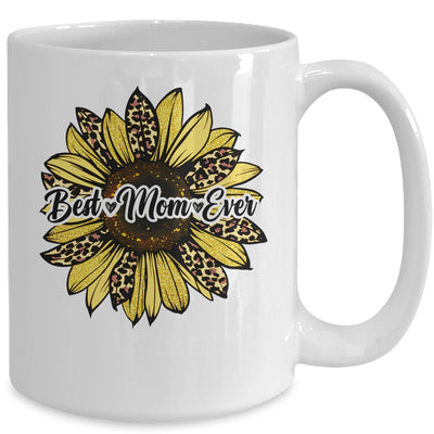 Best Mom Ever Sunflower Mom Mothers Day Mug | teecentury