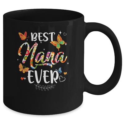 Best Nana Ever Colored Patterns Mother's Day Aunt Birthday Mug Coffee Mug | Teecentury.com