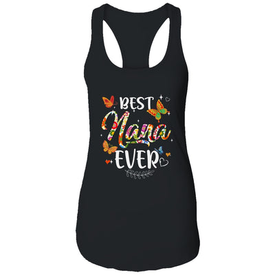 Best Nana Ever Colored Patterns Mother's Day Aunt Birthday T-Shirt & Tank Top | Teecentury.com