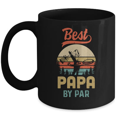 Best Papa By Par Funny Disc Golf For Men Father's Day Mug Coffee Mug | Teecentury.com