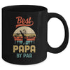 Best Papa By Par Funny Disc Golf For Men Father's Day Mug Coffee Mug | Teecentury.com