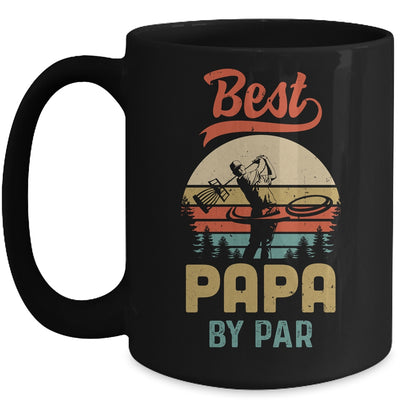 Best Papa By Par Funny Disc Golf For Men Father's Day Mug Coffee Mug | Teecentury.com