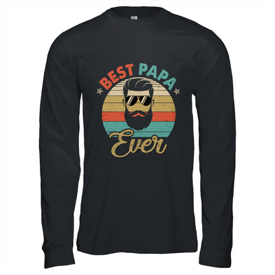 Best Papa Ever Fathers Day Birthday Beard Papa Dad Shirt & Hoodie | teecentury