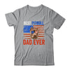 Best Pitbull Dad Ever American Flag Fathers Day T-Shirt & Hoodie | Teecentury.com