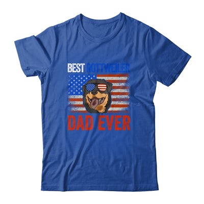 Best Rottweiler Dad Ever American Flag Fathers Day T-Shirt & Hoodie | Teecentury.com