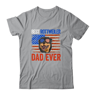 Best Rottweiler Dad Ever American Flag Fathers Day T-Shirt & Hoodie | Teecentury.com