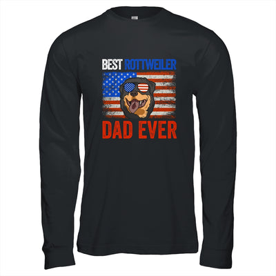 Best Rottweiler Dad Ever American Flag Fathers Day T-Shirt & Hoodie | Teecentury.com