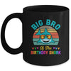 Big Bro Of The Shark Birthday Brother Matching Family Mug | teecentury