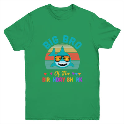 Big Bro Of The Shark Birthday Brother Matching Family Youth Shirt | teecentury