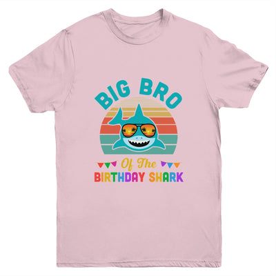 Big Bro Of The Shark Birthday Brother Matching Family Youth Shirt | teecentury
