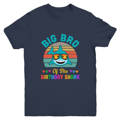 Big Bro Of The Shark Birthday Brother Matching Family Youth Shirt | teecentury