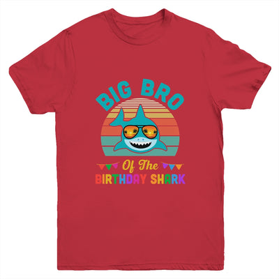 Big Bro Of The Shark Birthday Brother Matching Family Youth Shirt | teecentury