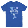 Big Brother Of The Birthday Mermaid Matching Family Youth Youth Shirt | Teecentury.com