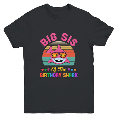 Big Sis Of The Shark Birthday Sister Matching Family Youth Shirt | teecentury