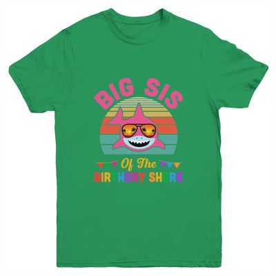 Big Sis Of The Shark Birthday Sister Matching Family Youth Shirt | teecentury