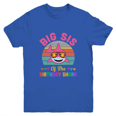 Big Sis Of The Shark Birthday Sister Matching Family Youth Shirt | teecentury