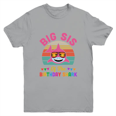 Big Sis Of The Shark Birthday Sister Matching Family Youth Shirt | teecentury