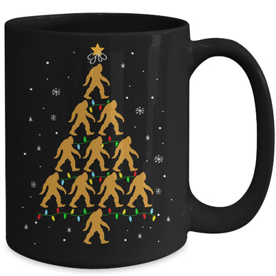 Bigfoot Christmas Tree Sasquatch Santa Xmas Mug Coffee Mug | Teecentury.com