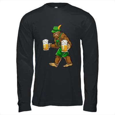 Bigfoot Lederhosen Funny Oktoberfest Men Prost Beer Mug Shirt & Hoodie | teecentury