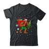 Bigfoot Santa Carrying Christmas Bag Xmas Hat Shirt & Sweatshirt | teecentury