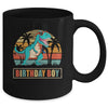 Birthday Boy Dino T Rex Dinosaur Boys Kids Matching Family Mug | teecentury