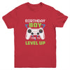 Birthday Boy Time To Level Up Video Game Birthday Gift Boys Youth Youth Shirt | Teecentury.com