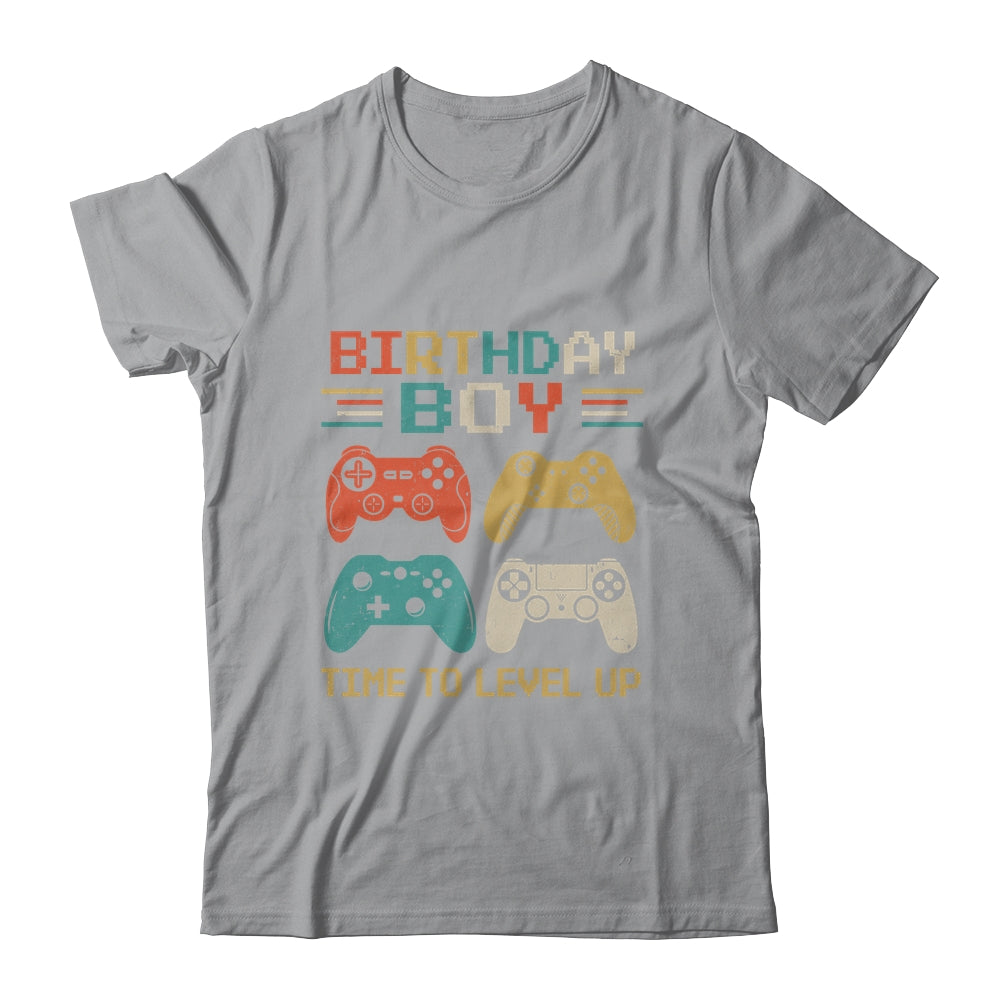 Birthday Boy Time To Level Up Video Game T-Shirt & Hoodie | Teecentury.com