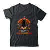 Black Cat Halloween Thanksgiving Christmas Hallothanksmas T-Shirt & Sweatshirt | Teecentury.com