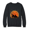 Black Cats Moon Pumpkin Funny Halloween Horror Gifts T-Shirt & Sweatshirt | Teecentury.com