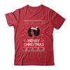Black Girl Ugly Merry Christmas African American Woman Shirt & Sweatshirt | teecentury