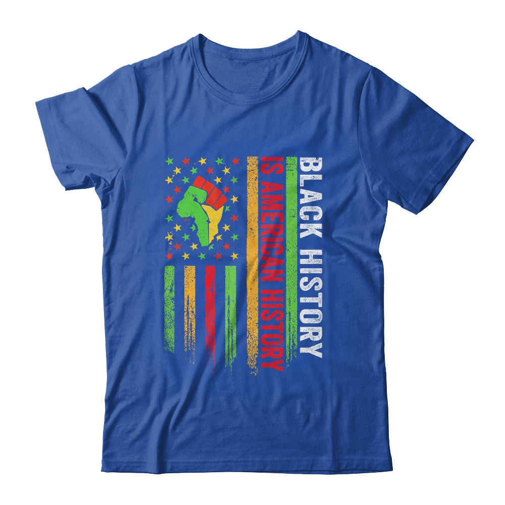 Black History Month Flag African American Men Women Shirt & Hoodie | teecentury