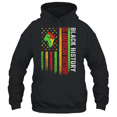 Black History Month Flag African American Men Women Shirt & Hoodie | teecentury