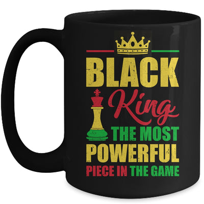 Black King The Most Powerful Piece In The Game Black Pride Mug | teecentury